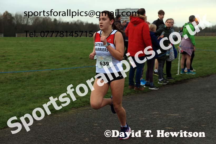 Boys and Girls under-15s 2024 Heaton Memorial Road Race, Newcastle Town Moor, Newcastle.   Photo: David T. Hewitson/Sports for All Pics